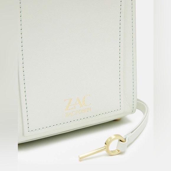 ZAC Zac Posen Amelia Embellished Leather Phone Crossbody Bag EUC - Picture 4 of 17